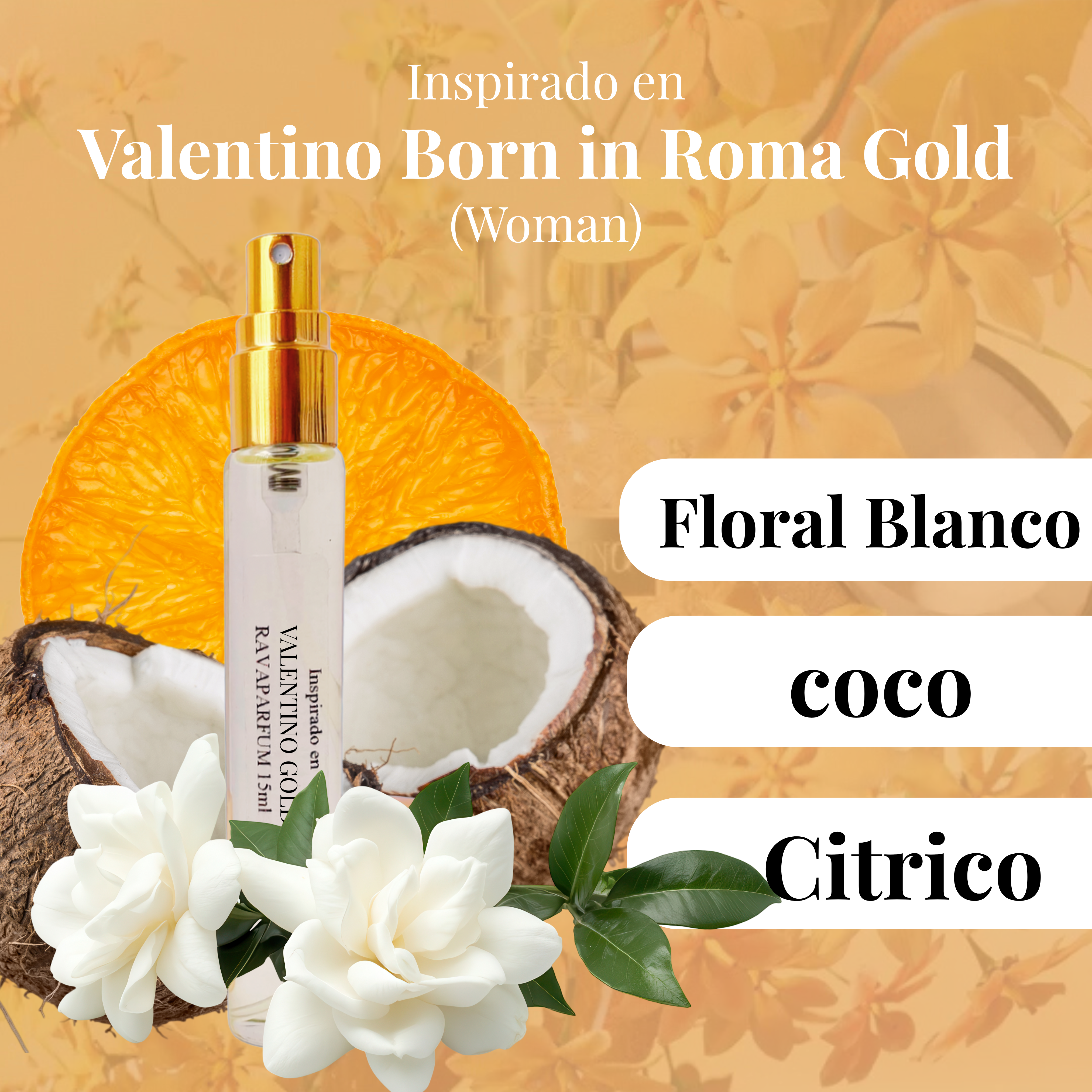 Inspirado en VALENTINO GOLD (woman)