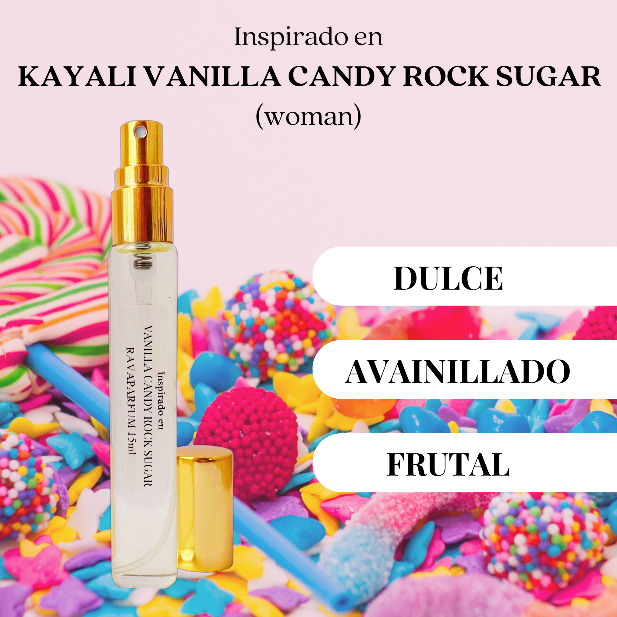 Inspirado en KAYALI VANILLA CANDY ROCK SUGAR (woman)