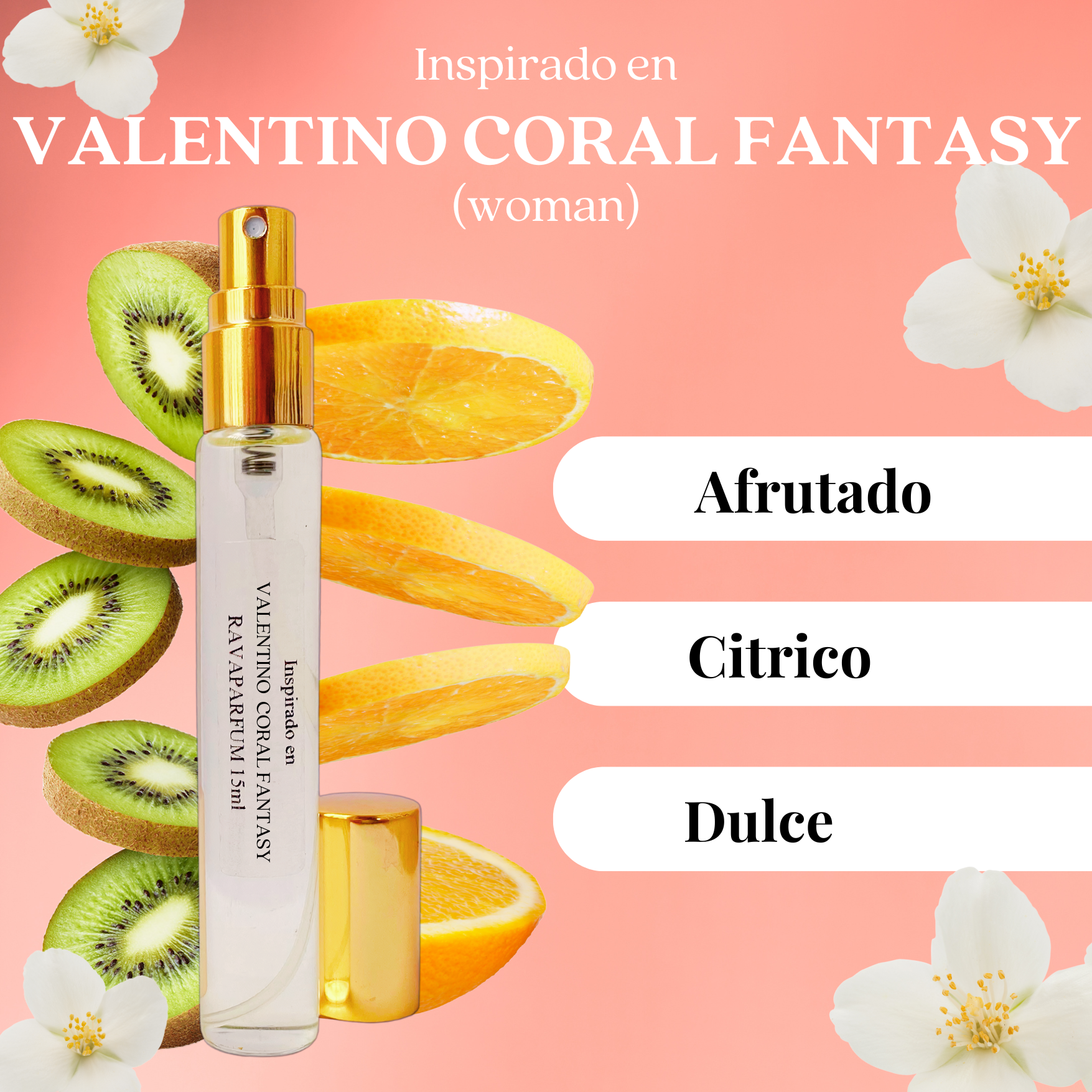 Inspirado en Valentino Coral Fantasy (woman)